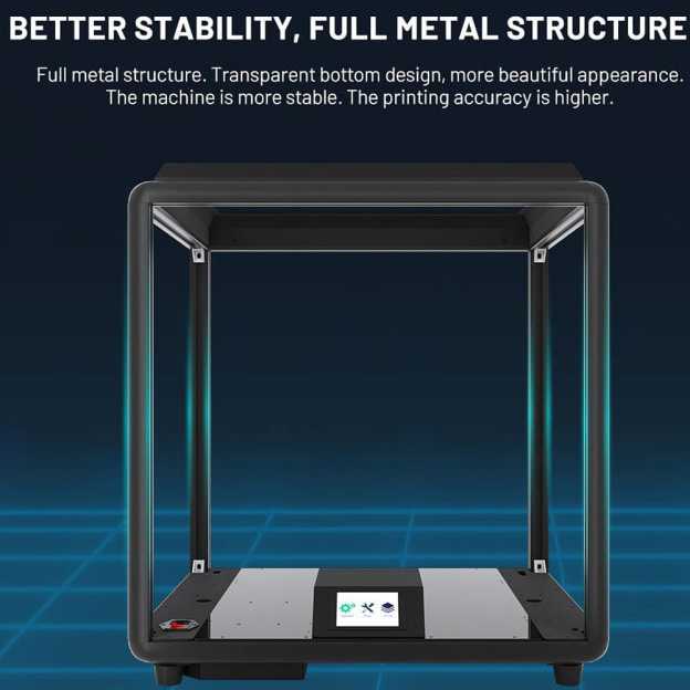 Tronxy D01 PLUS GUARD CoreXY Structure Integrated Enclosure 3D Printer DIY Kit 330x330x400mm