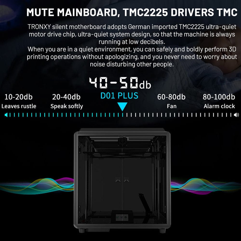 Tronxy D01 PLUS GUARD CoreXY Structure Integrated Enclosure 3D Printer DIY Kit 330x330x400mm