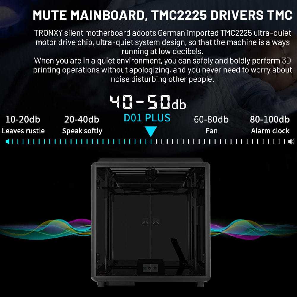 Tronxy D01 PLUS GUARD CoreXY Structure Integrated Enclosure 3D Printer DIY Kit 330x330x400mm