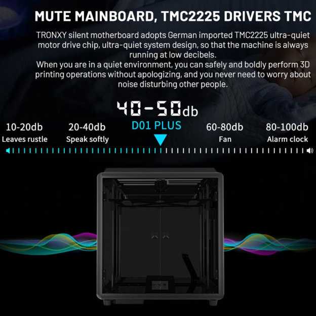 Tronxy D01 PLUS GUARD CoreXY Structure Integrated Enclosure 3D Printer DIY Kit 330x330x400mm