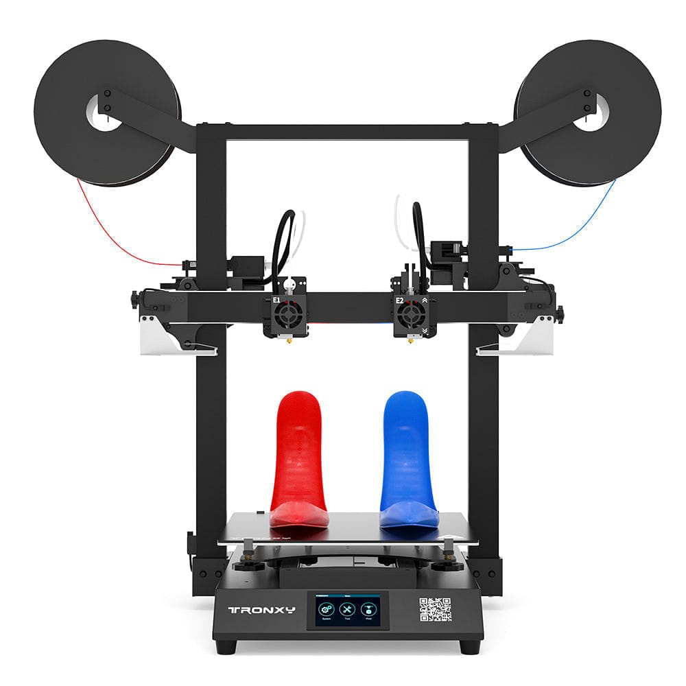 Tronxy Gemini S DIY Dual Extruder IDEX 3D Printer Kit Two Head