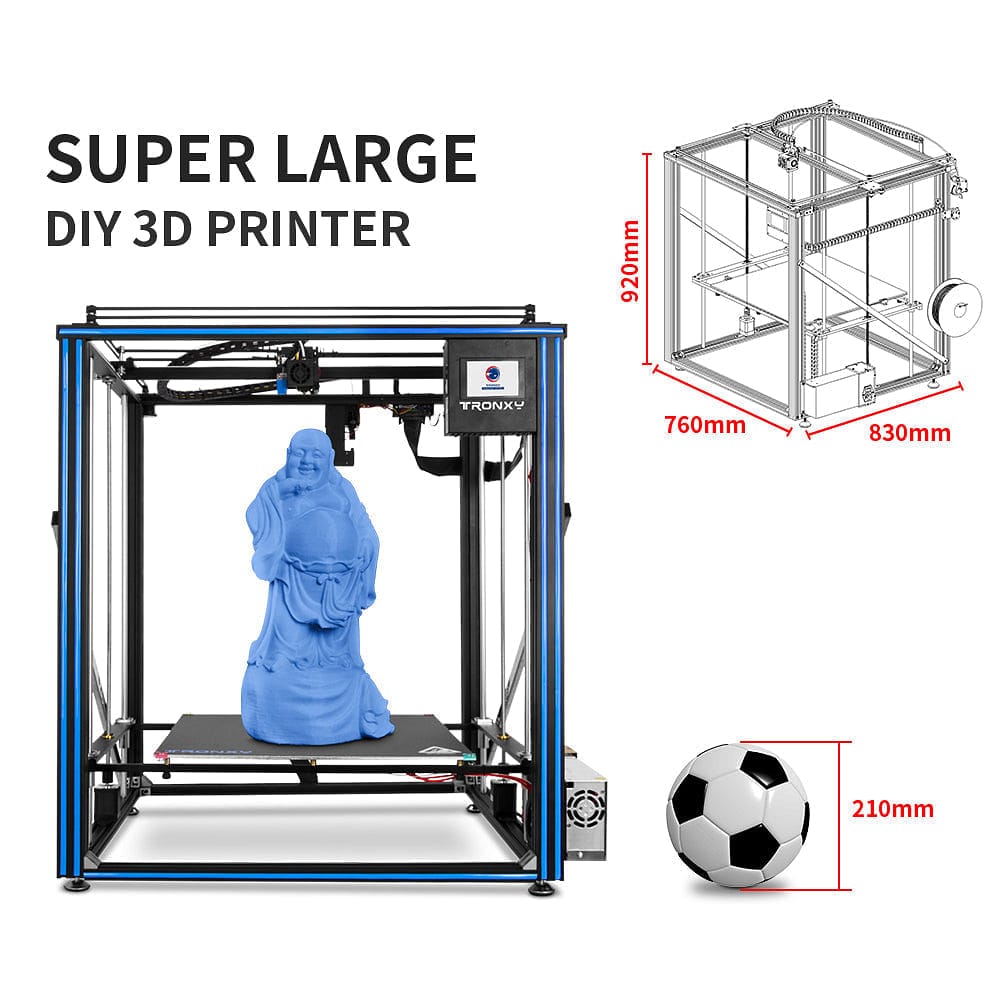 Tronxy X5SA-500 Pro Large 3D Printer DIY Kit 500x500x600mm