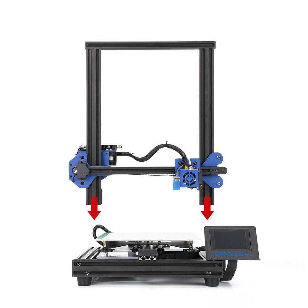 Tronxy XY-2 Pro I3 3D Printer Structure 3D Printing for Beginners 255x255x260mm