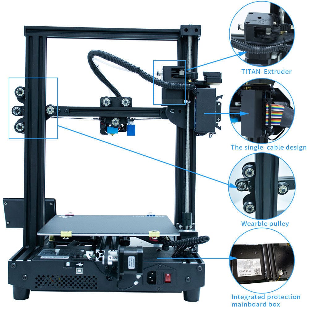 ジャンク TRONXY XY-2 PRO TITAN 3Dプリンター TRONXY XY-2 PRO 2E 3D PRINTER - Tronxy