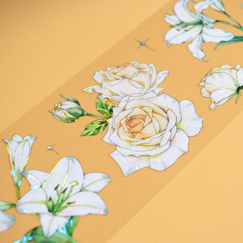 60mm OKMT Handbook Floral Tape Holiday Princess 5m-JournalTale