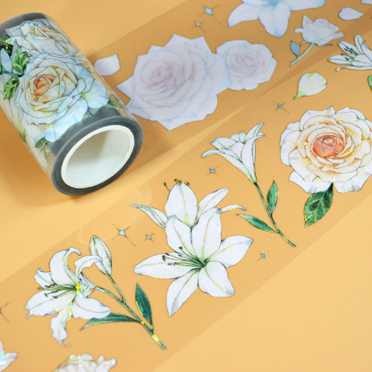 60mm OKMT Handbook Floral Tape Holiday Princess 5m-JournalTale