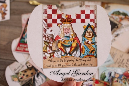 Alice in Wonderland Material Pack Junk journal-JournalTale