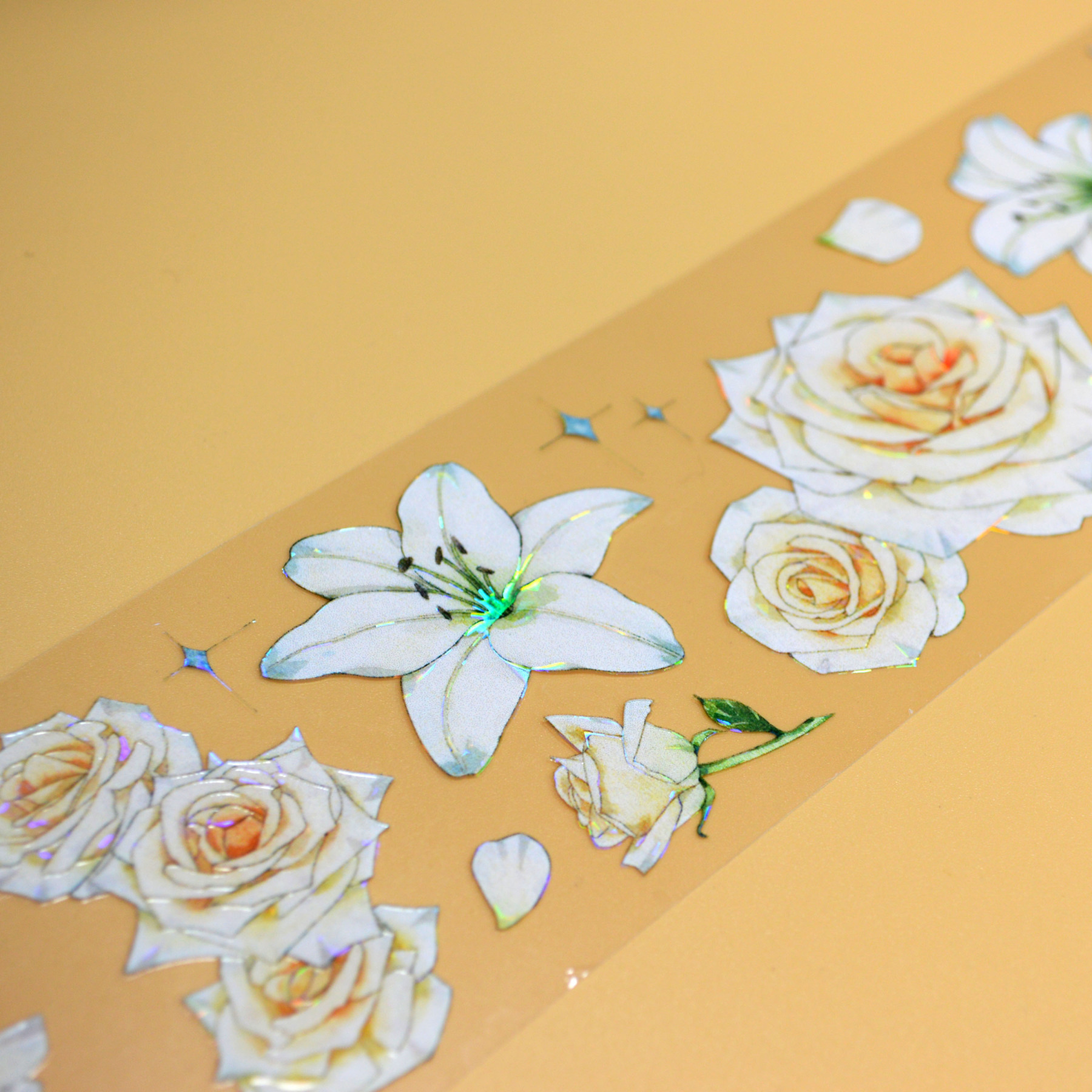 60mm OKMT Handbook Floral Tape Holiday Princess 5m-JournalTale