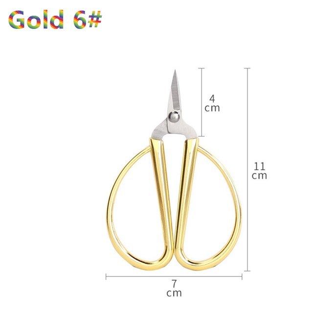 Rose Gold Embroidery and Sewing Scissors-JournalTale