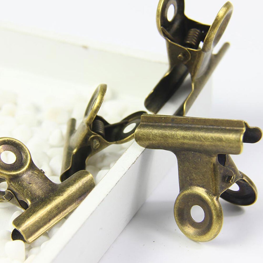 4pcs/lot vintage Brass Clips-JournalTale
