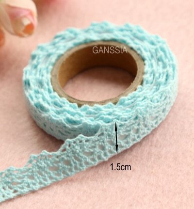 2Yards/pc Lace Tapes Adhesive Fabric Cotton-JournalTale