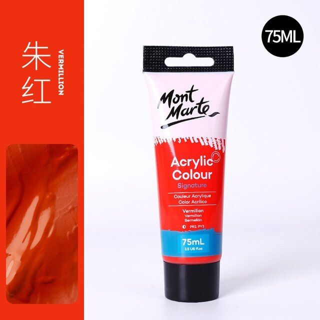 24 Colors 75ml Artist Acrylic Premium Paint-JournalTale
