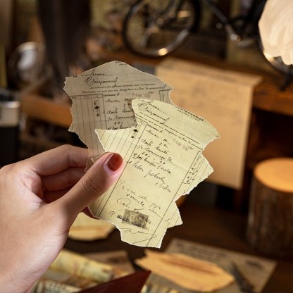 Vintage Style Design Paper Aesthetic Junk Journal Material-JournalTale