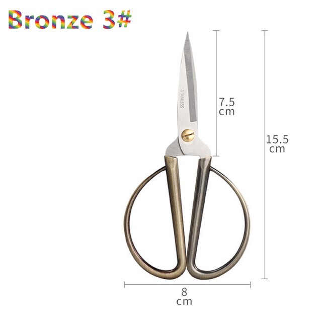 Rose Gold Embroidery and Sewing Scissors-JournalTale