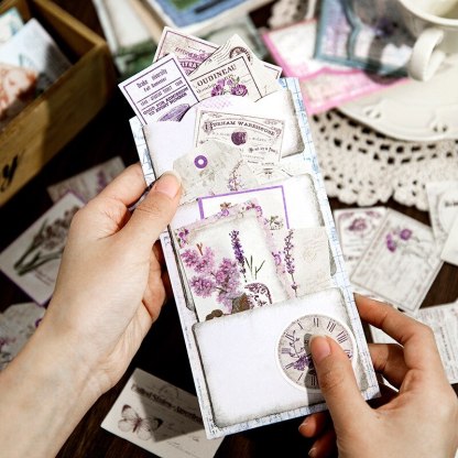 30pcs/lot Memo Pads Material Paper Background Decoration-JournalTale