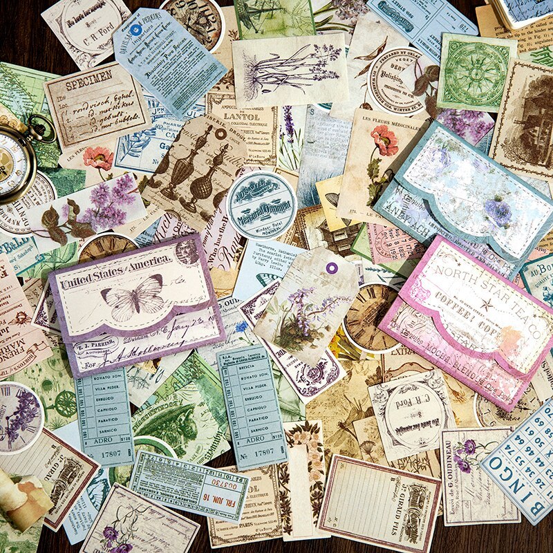 30pcs/lot Vintage Beautiful Life Scrapbooking Material Pack-JournalTale