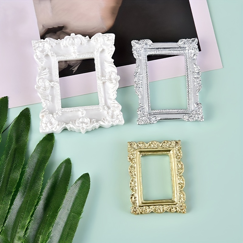 1pc Simple Retro Photo Frame Resin Ornamentsq-JournalTale