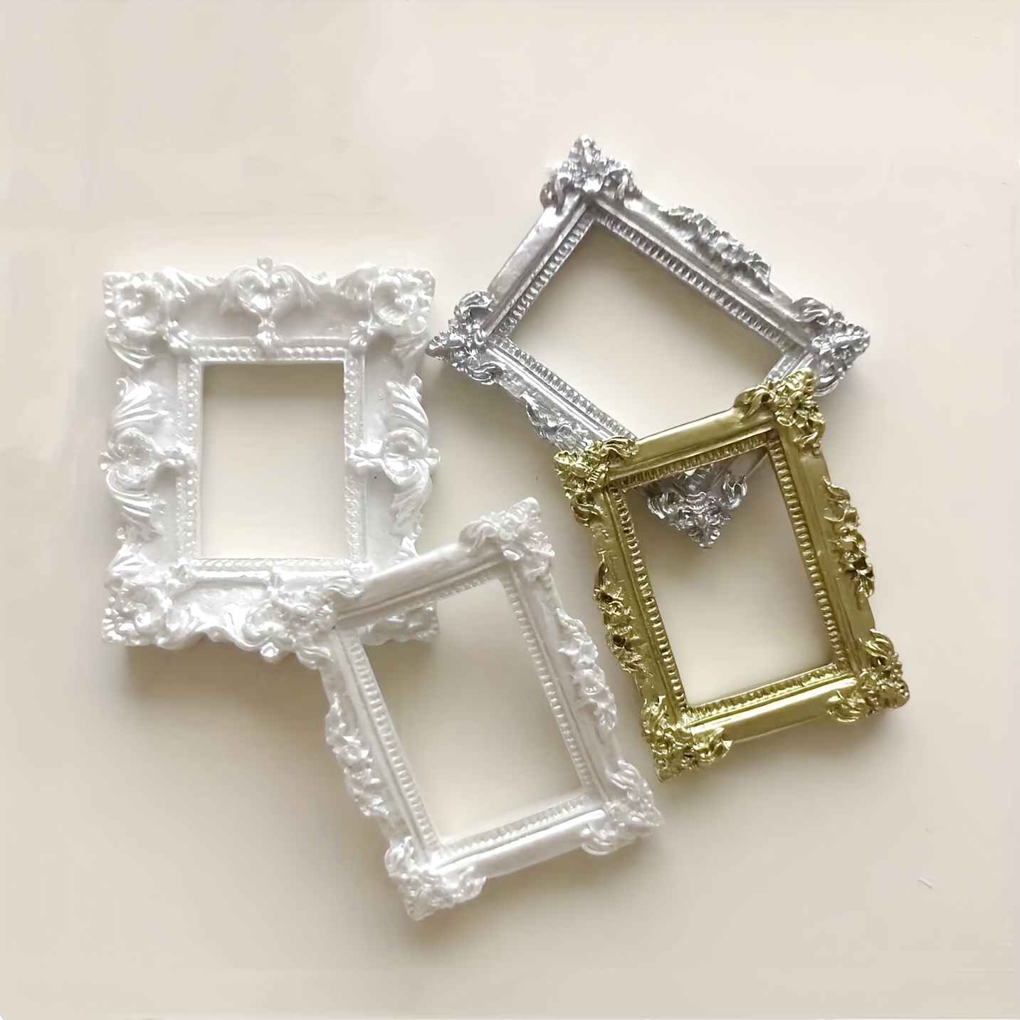 1pc Simple Retro Photo Frame Resin Ornamentsq-JournalTale