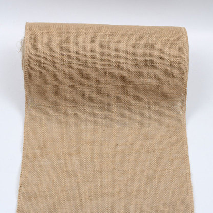 2M 5CM Natural Jute Burlap Rolls with Lace-JournalTale