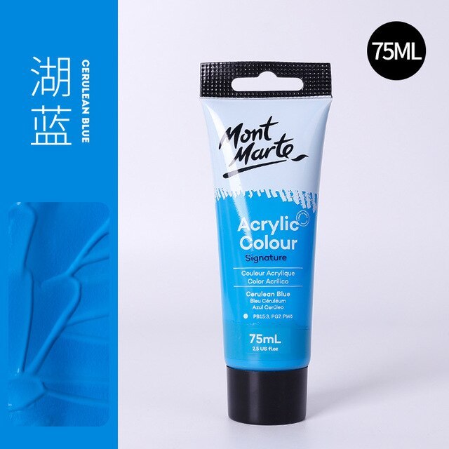 24 Colors 75ml Artist Acrylic Premium Paint-JournalTale