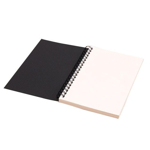 1 Book Retro Spiral Coil Kraft Paper Notebook-JournalTale