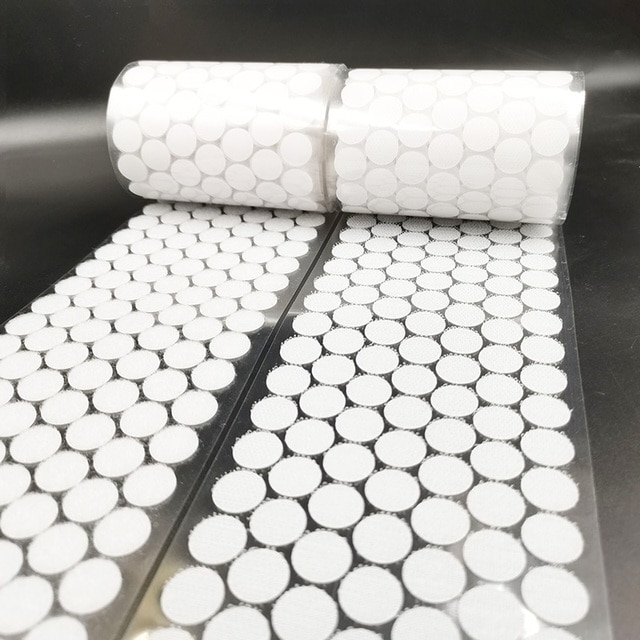 100pairs 10/15/20mm Self Adhesive Dots Transparent-JournalTale