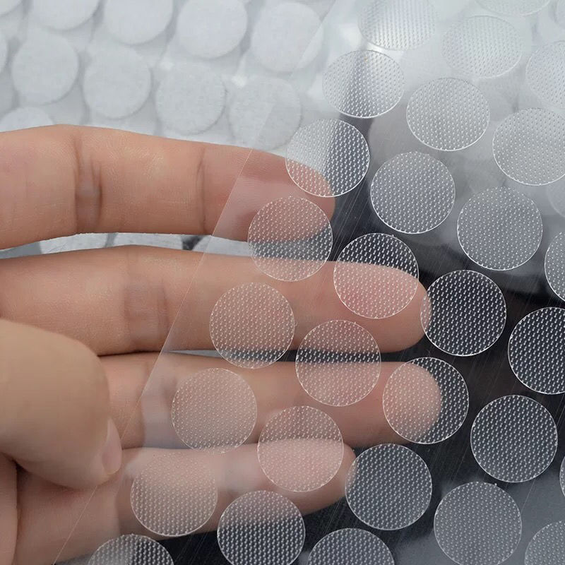 100pairs 10/15/20mm Self Adhesive Dots Transparent-JournalTale