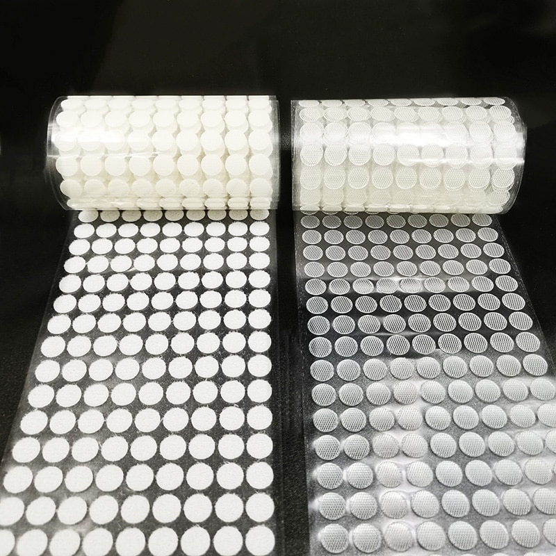 100pairs 10/15/20mm Self Adhesive Dots Transparent-JournalTale