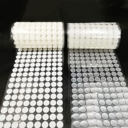 100pairs 10/15/20mm Self Adhesive Dots Transparent-JournalTale