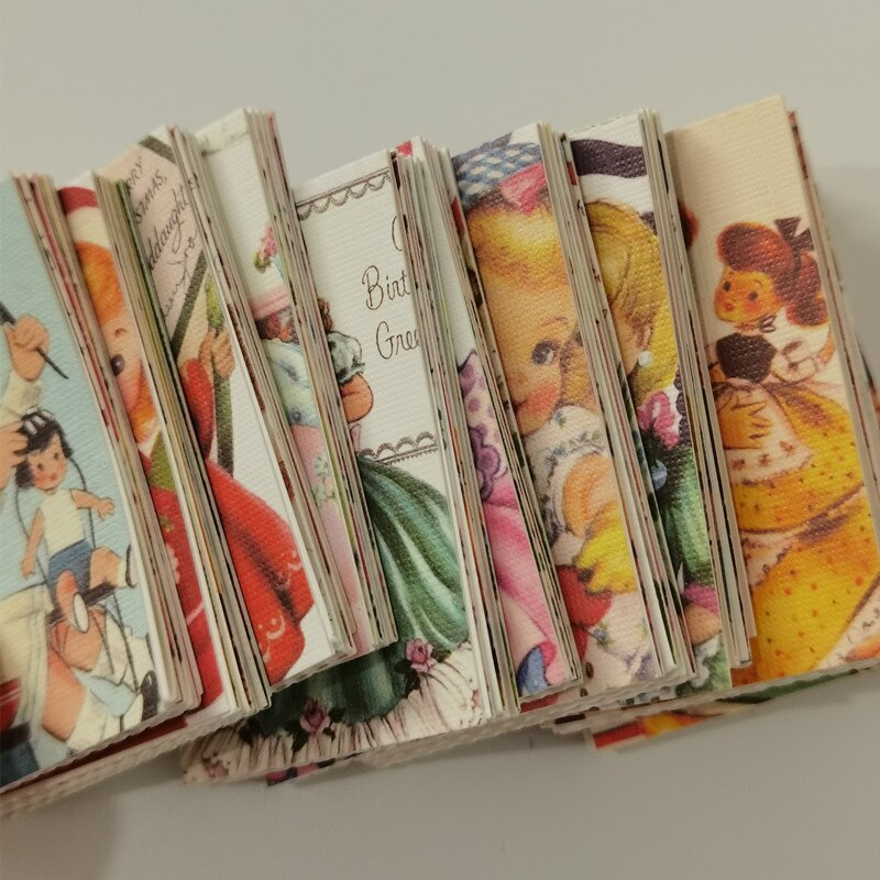 100pcs Vintage Textured Paper Material Paper-JournalTale
