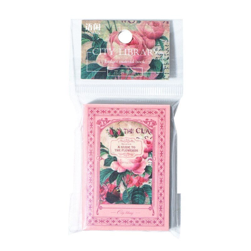 100pcs/lot Memo Pads Material Paper City Library Journal-JournalTale