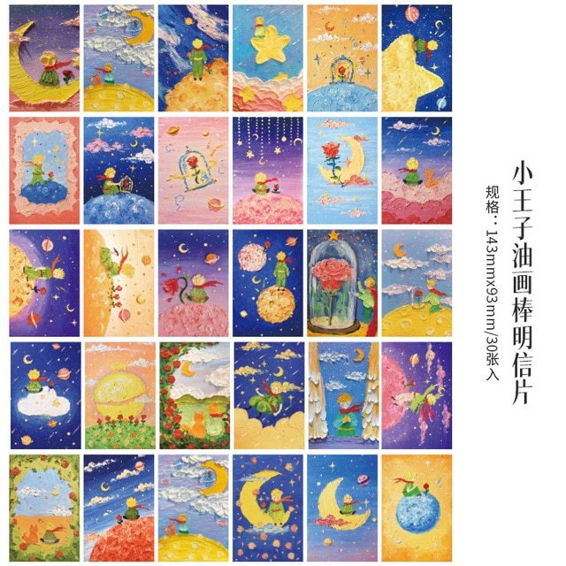 30pcs Boxed Postcard Set Life Photography Creative Retro-JournalTale