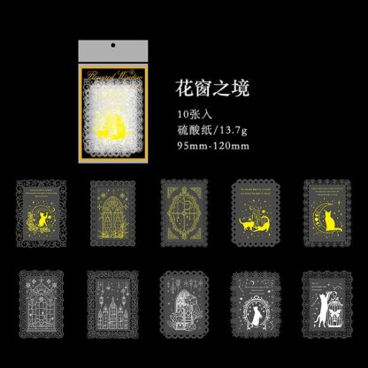 10pcs/lot Memo Pads Material Paper-JournalTale