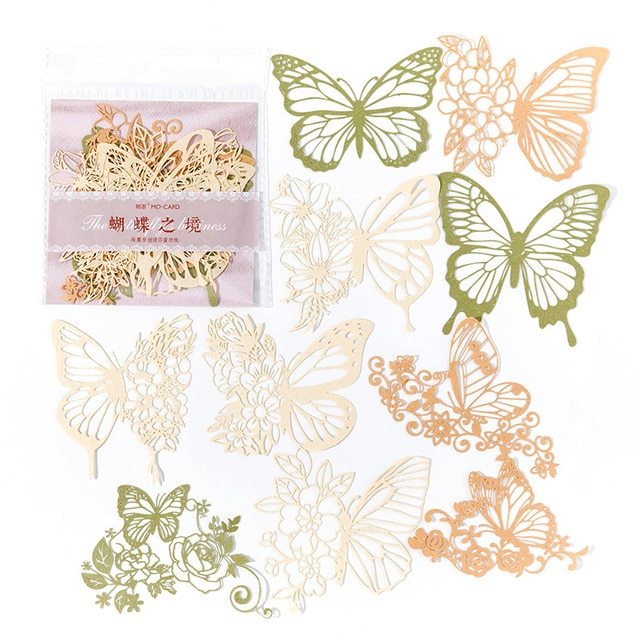 10pcs/lot Memo Pads Material Paper Lace-JournalTale