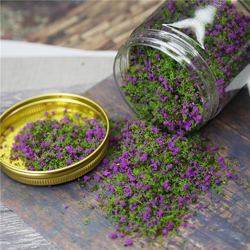 Retro art simulation flower and grass simulation tree powder-JournalTale