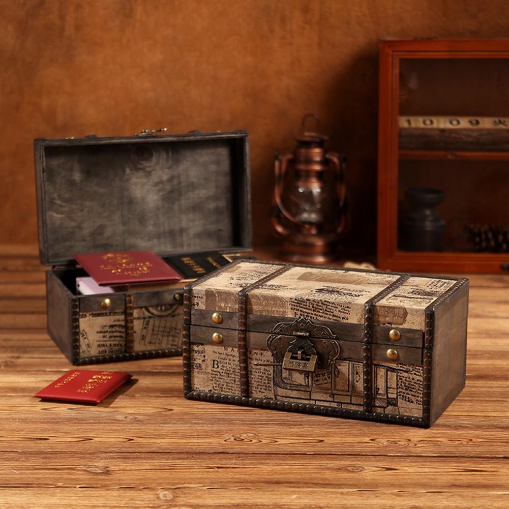 Wood Box Large Capacity Jewelry Case Moisture-proof-JournalTale