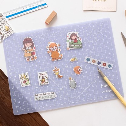 Multi-Size Paper Patchwork Cutting Mats Self PVC-JournalTale