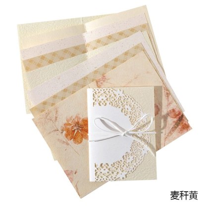 16 Pcs Texture Handmade Paper Material Junk Journal Paper-JournalTale