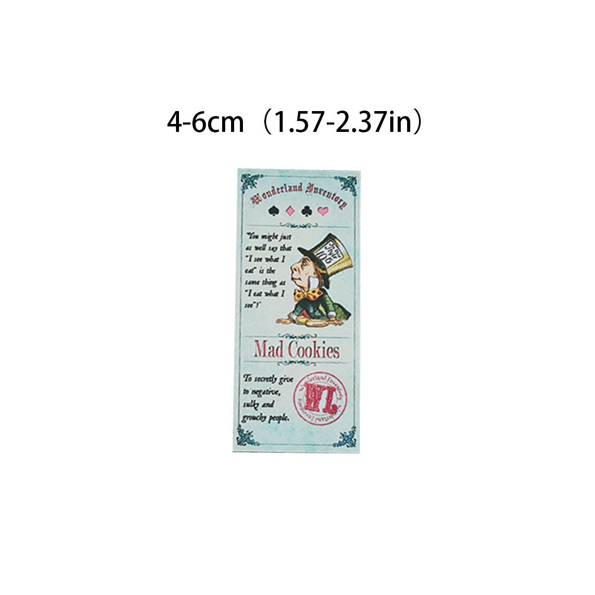 40pcs Alice Theme Stickers Bullet Journals-JournalTale