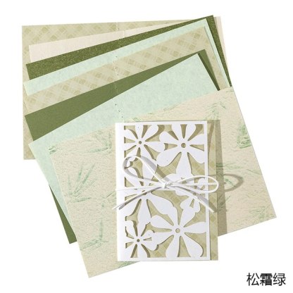 16 Pcs Texture Handmade Paper Material Junk Journal Paper-JournalTale
