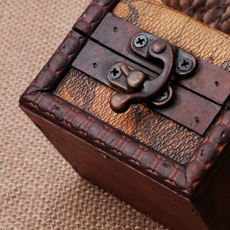 1Pcs Mini Wooden Storage Box Case Jewellery Cufflinks-JournalTale