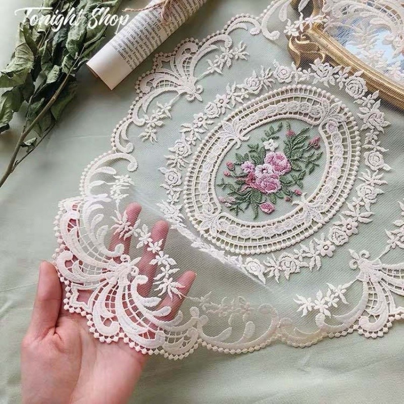 1Pcs for Dining Table Embroidery Craft Placemat-JournalTale