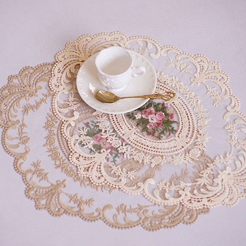 1Pcs for Dining Table Embroidery Craft Placemat-JournalTale