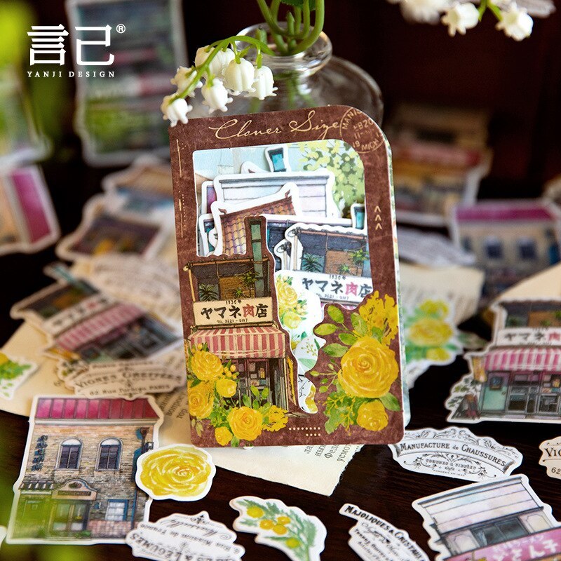45pcs/1lot Scrapbook Sticker Decorative Sticker-JournalTale