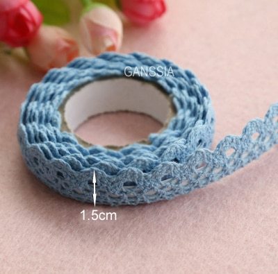2Yards/pc Lace Tapes Adhesive Fabric Cotton-JournalTale