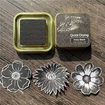 Quick Dry Ink Pad Stamps Partner Color Craft Ink Pad-JournalTale