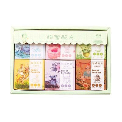 300pcs/box 6 Designs Cute Stickers for Bullet Journaling Scrapbooking kawaii-JournalTale