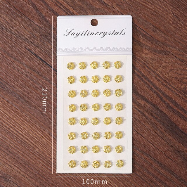 Crystal Diamond Gem Stickers 3D Acrylic Decorative Stickers-JournalTale