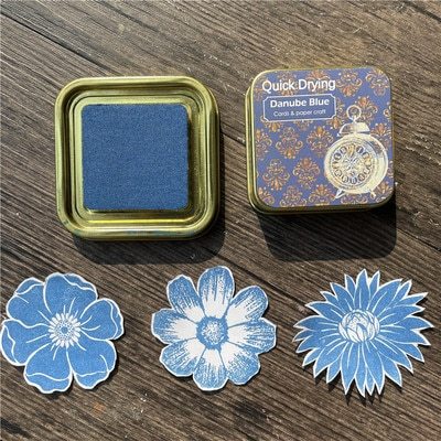 Quick Dry Ink Pad Stamps Partner Color Craft Ink Pad-JournalTale