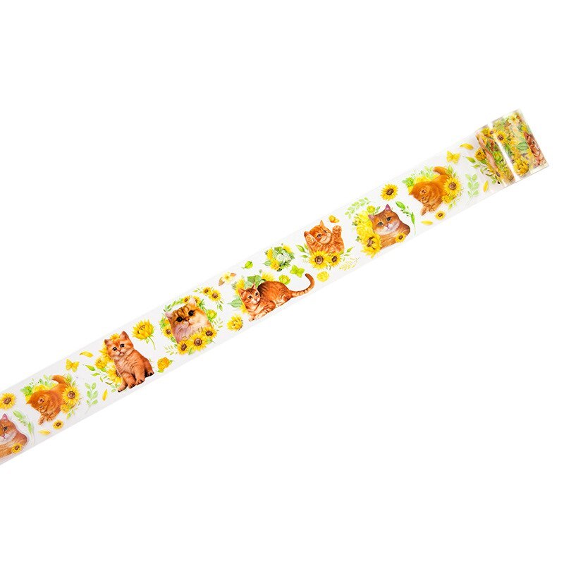 1pcs/1lot Decorative Adhesive Tapes Cat Tape-JournalTale